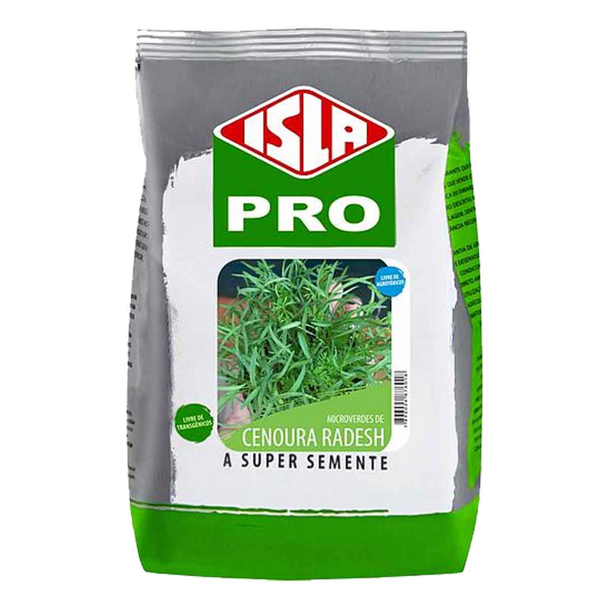 Sementes de Microverdes de Cenoura Radesh Isla - 500g | InstaAgro