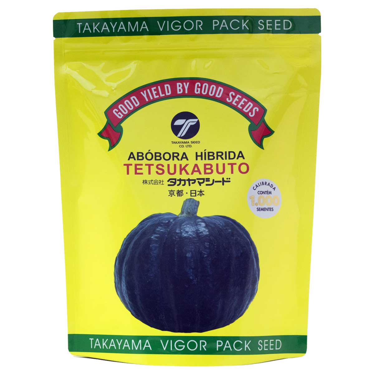 Sementes De Abóbora Tetsukabuto Híbrida Takayama F1 Topseed