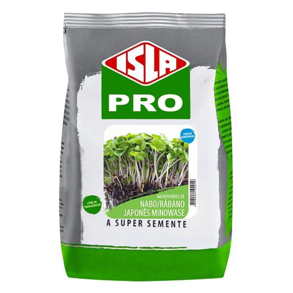 Sementes De Microverdes Nabo Rabano Japonês (Minowase) Isla - 500g