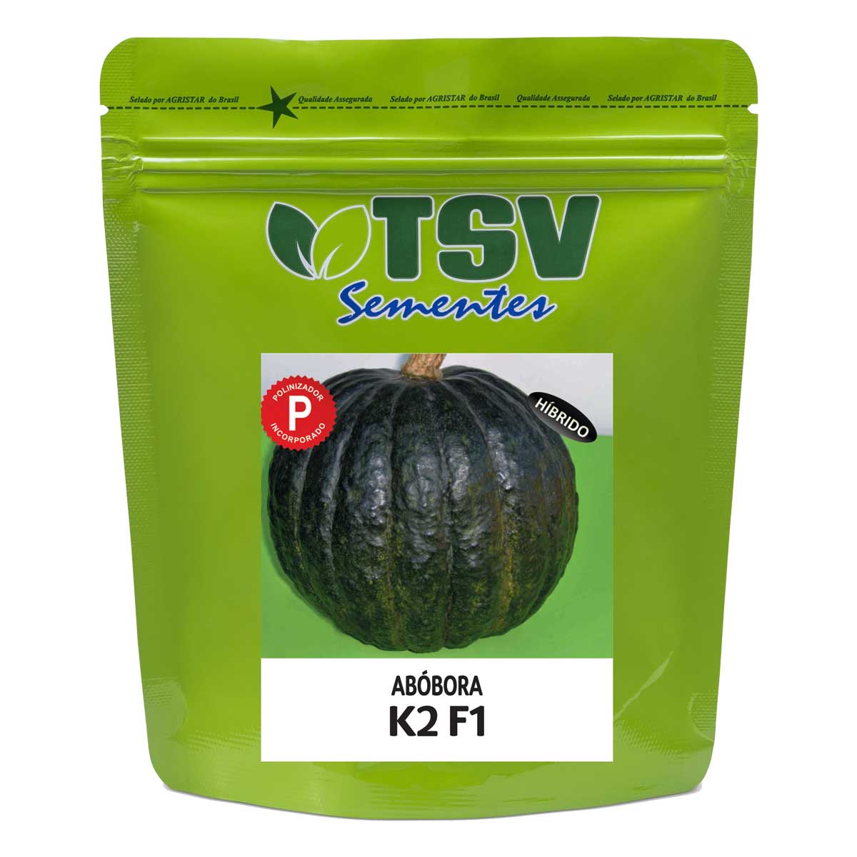 Sementes De Abóbora Híbrida K2 F1 Tsv - 100g