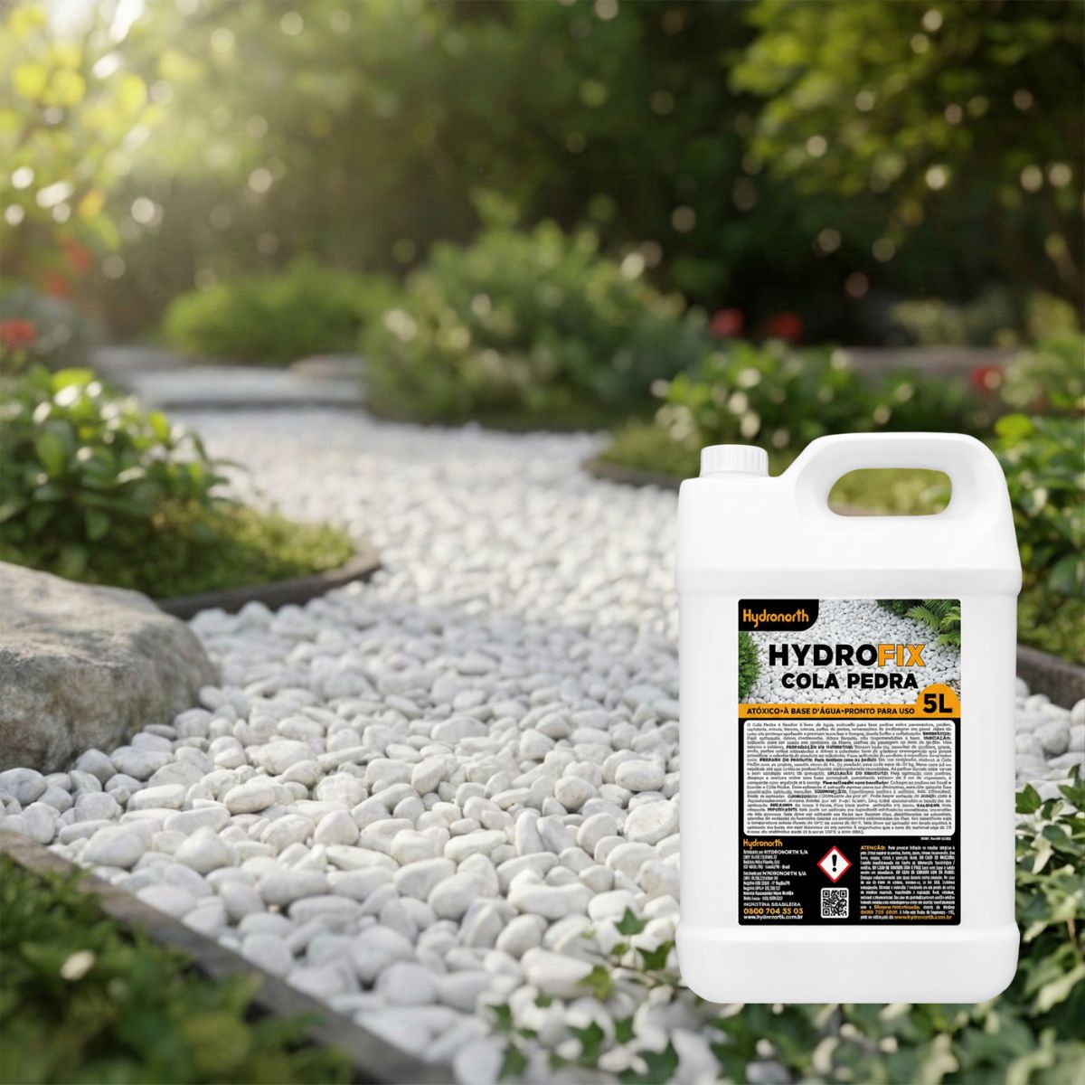 Hydrofix Cola Pedra Hydronorth 5 Litros | InstaAgro