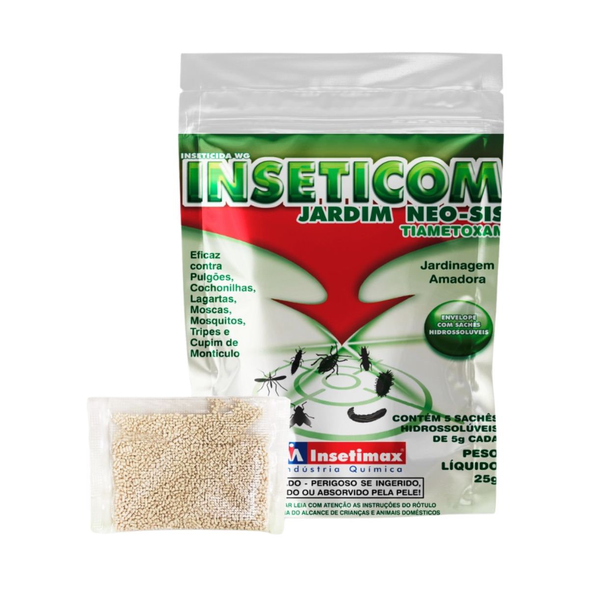 Inseticida Inseticom Jardim Neo-sis Insetimax - 25g
