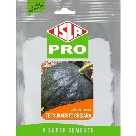Sementes De Abóbora Híbrida Tetsukabuto Chikara Isla - Envelope 250g