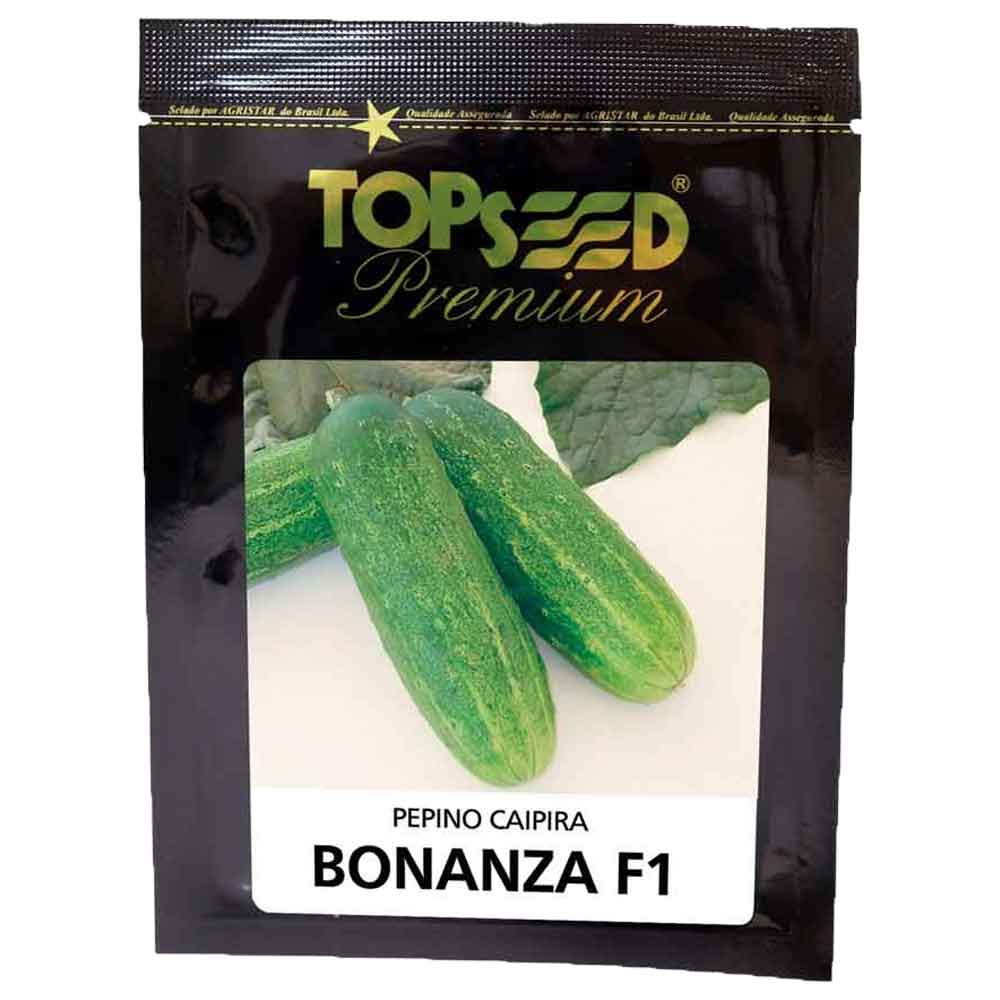 Sementes De Pepino Caipira Híbrido Bonanza F1 Topseed Premium